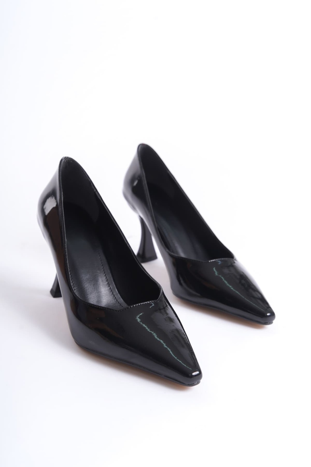 Kadın Siyah Rugan Stiletto TR08MS27A