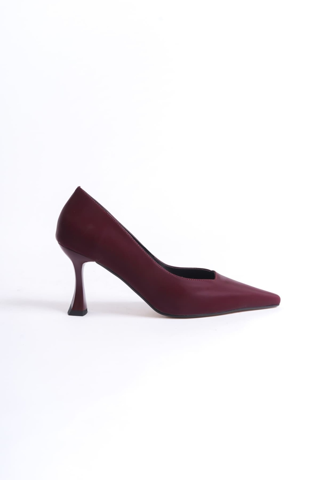 Kadın Bordo Saten Stiletto TR08MS27F