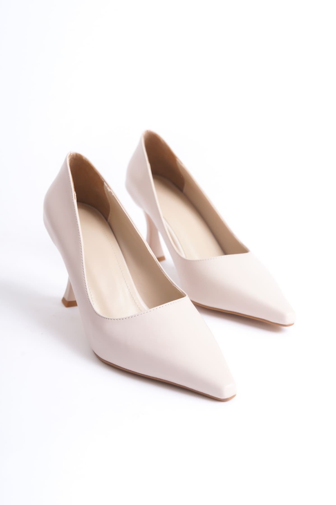 Kadın Mat Bej Stiletto TR08MS27J