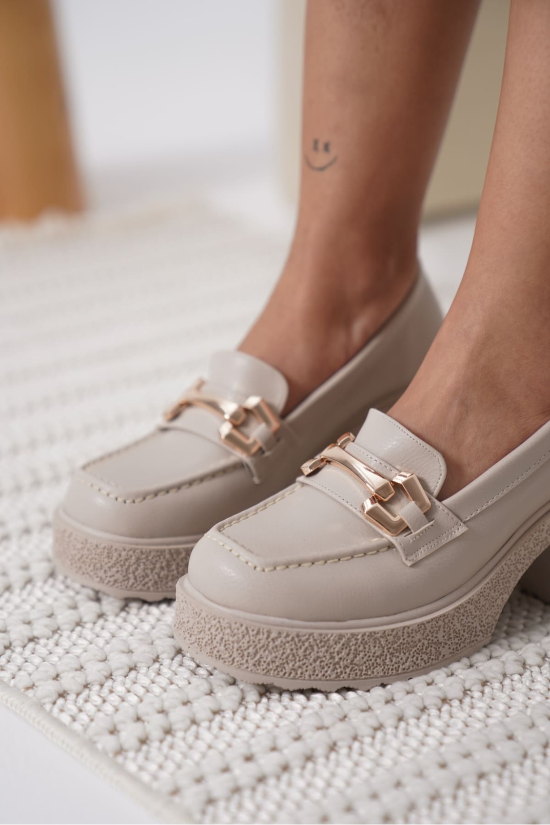 Kadın Bej Günlük Ayakkabı TR06MS03B