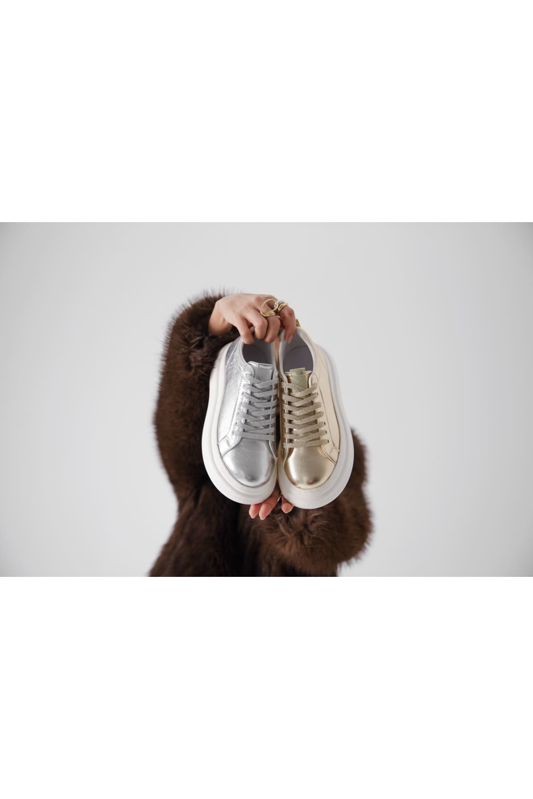 Gümüş Kadın Sneaker TR01MS05B