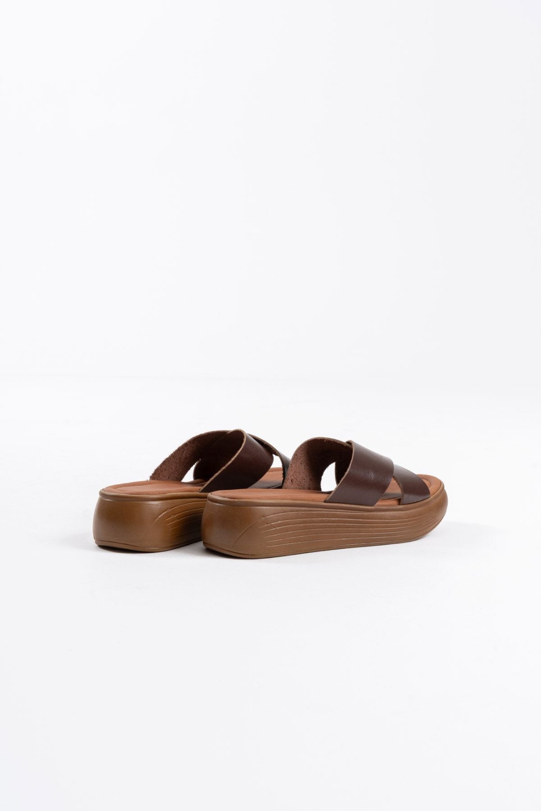 Acı Kahve Hakiki Deri Terlik TR31MY54L