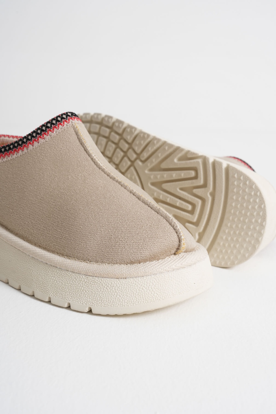 Kadın Bej Kışlık Kürklü Terlik TR14MK01B