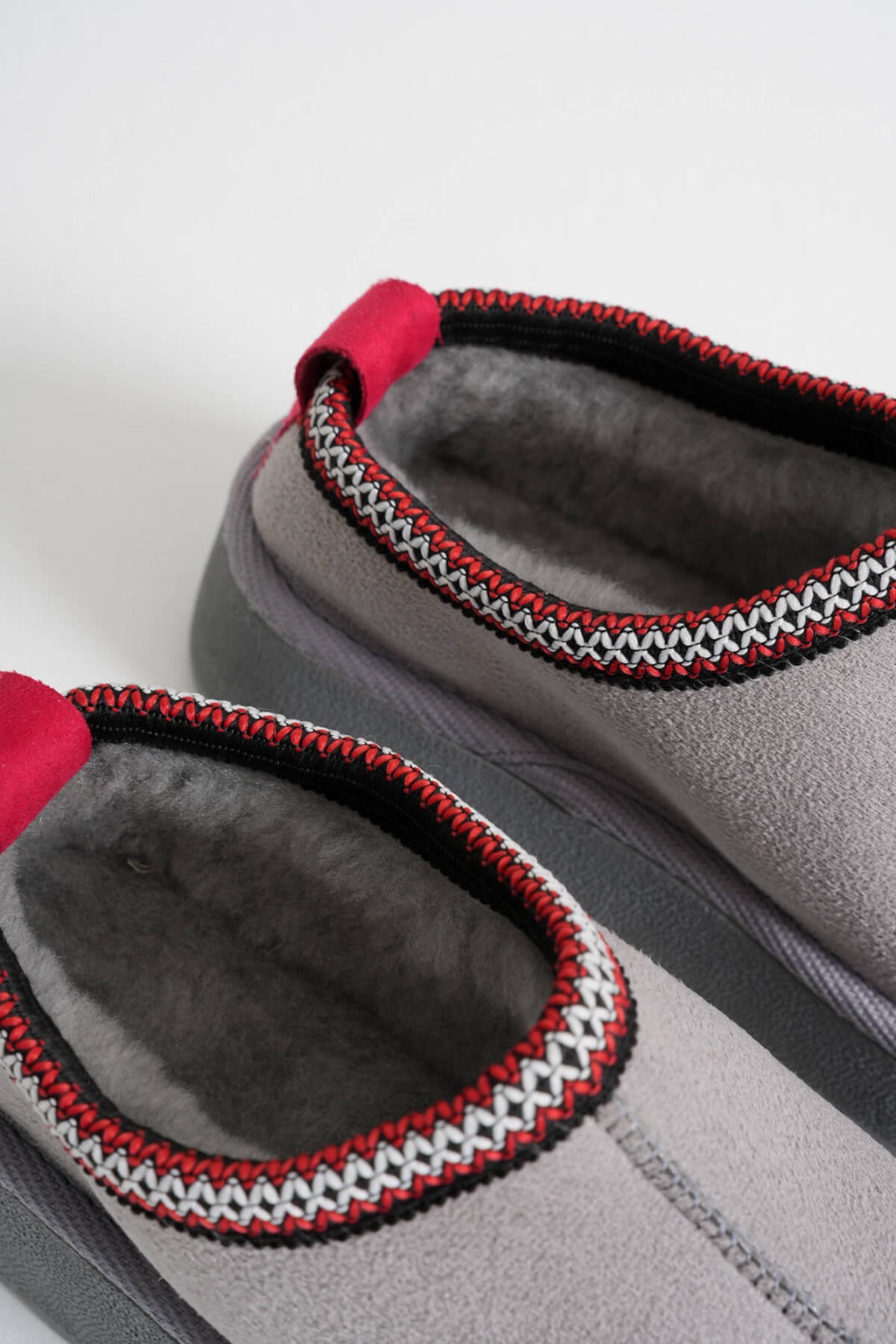 Kadın Gri Kışlık Kürklü Terlik TR14MK01D