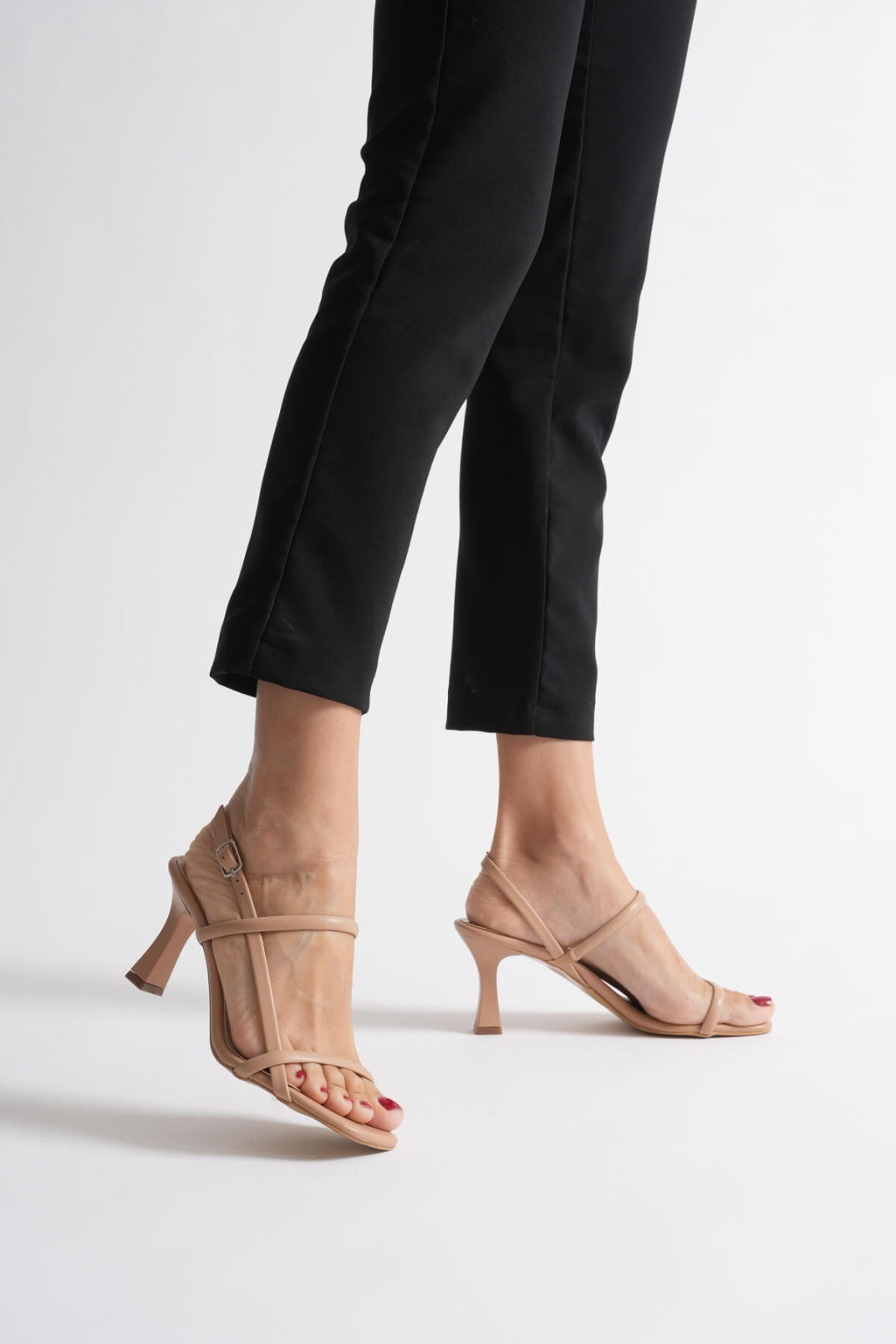 Kadın Nude Topuklu Sandalet TR12MY06E