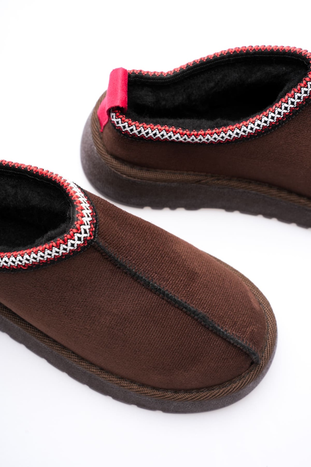 Kadın Acı Kahve Kışlık Kürklü Terlik TR14MK01E