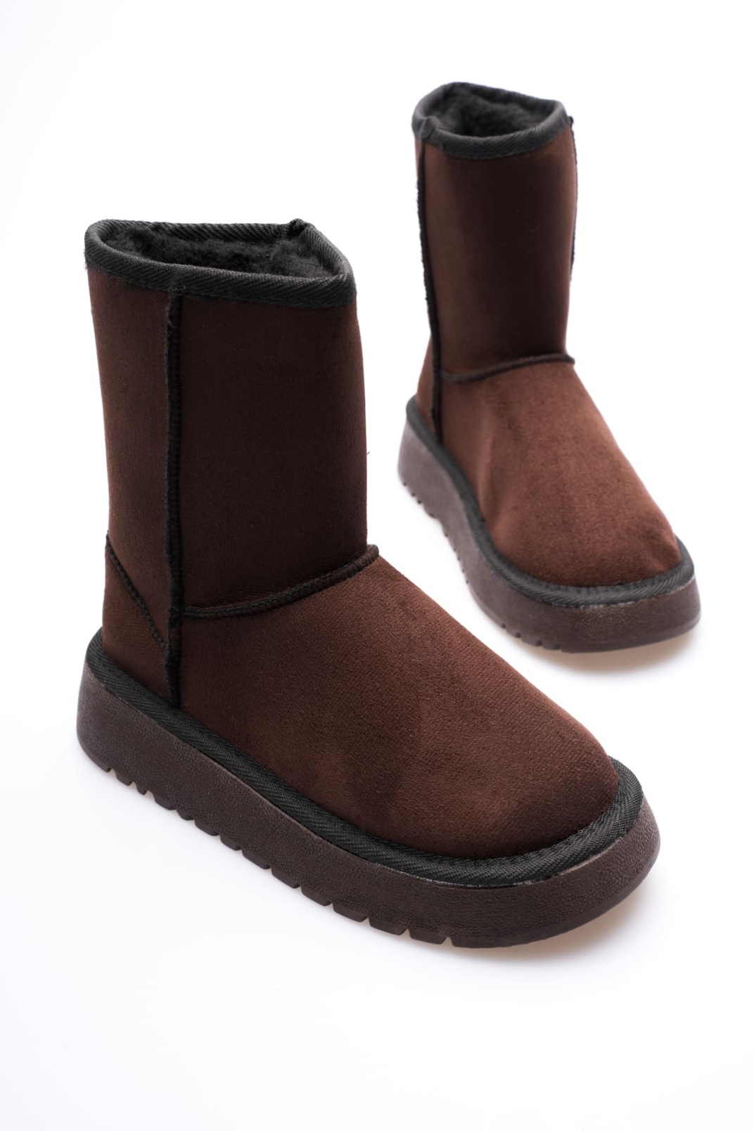 Kadın Acı Kahve Kışlık Kürklü Bot TR14MK04E