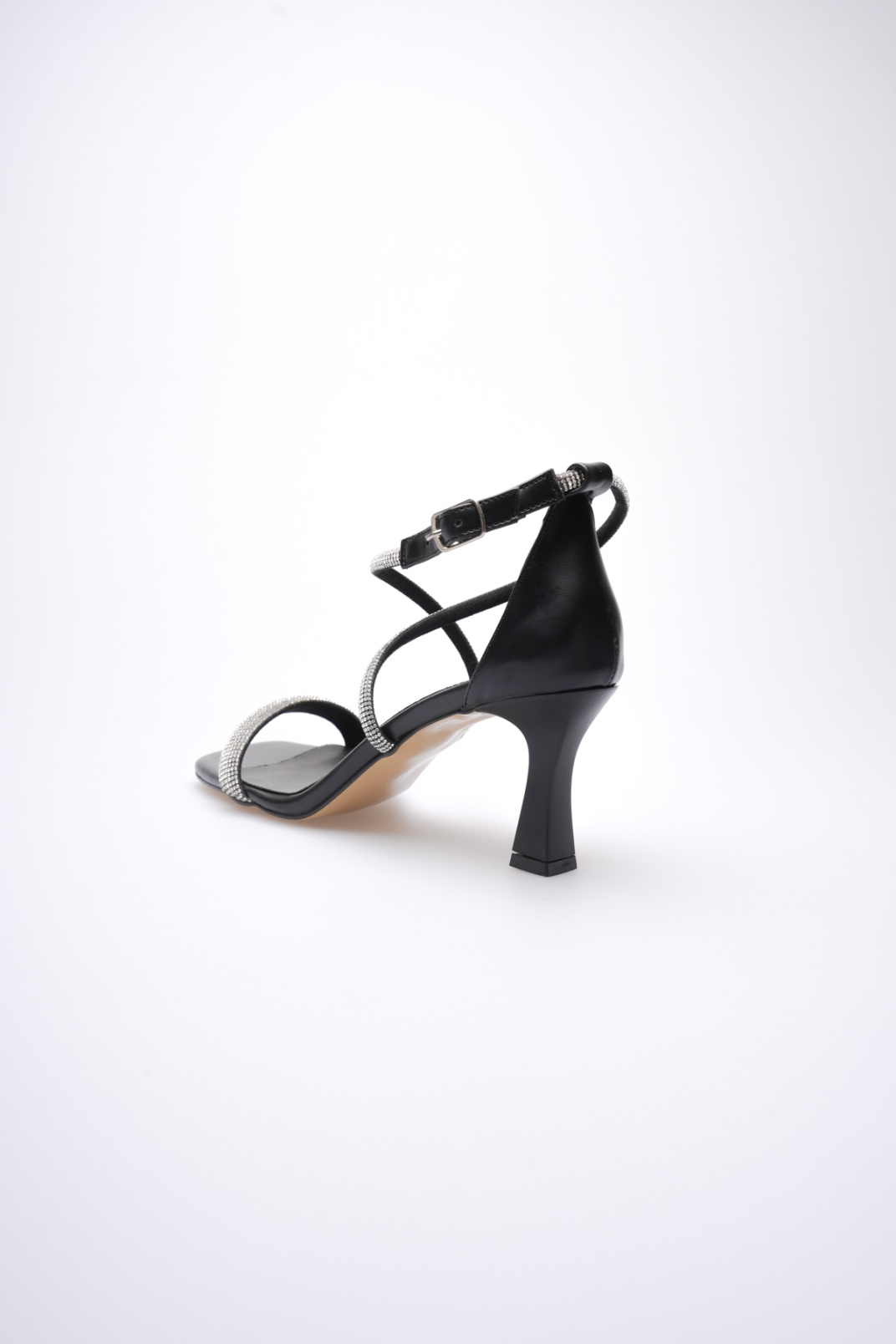 Siyah Kadın Topuklu Sandalet TR12MY03A