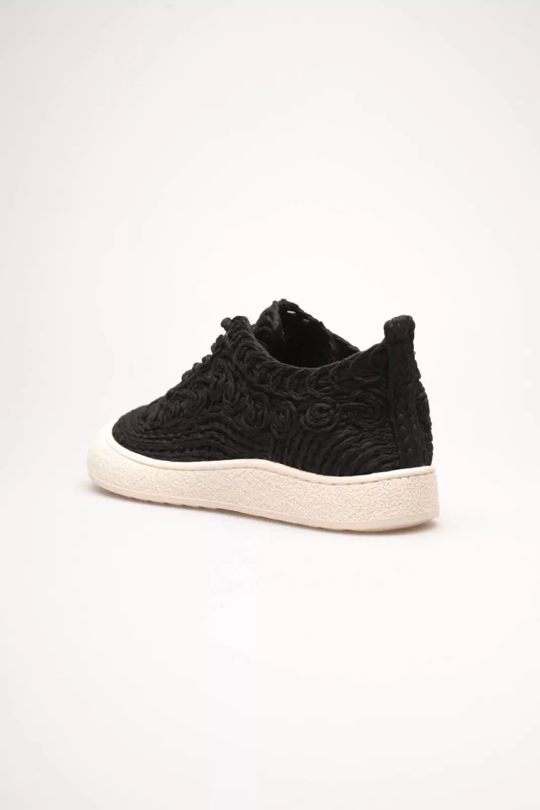 Kadın Bej Örgü Detaylı Günlük Sneaker Rahat ve Hafif Spor Ayakkabı TR01MY01A