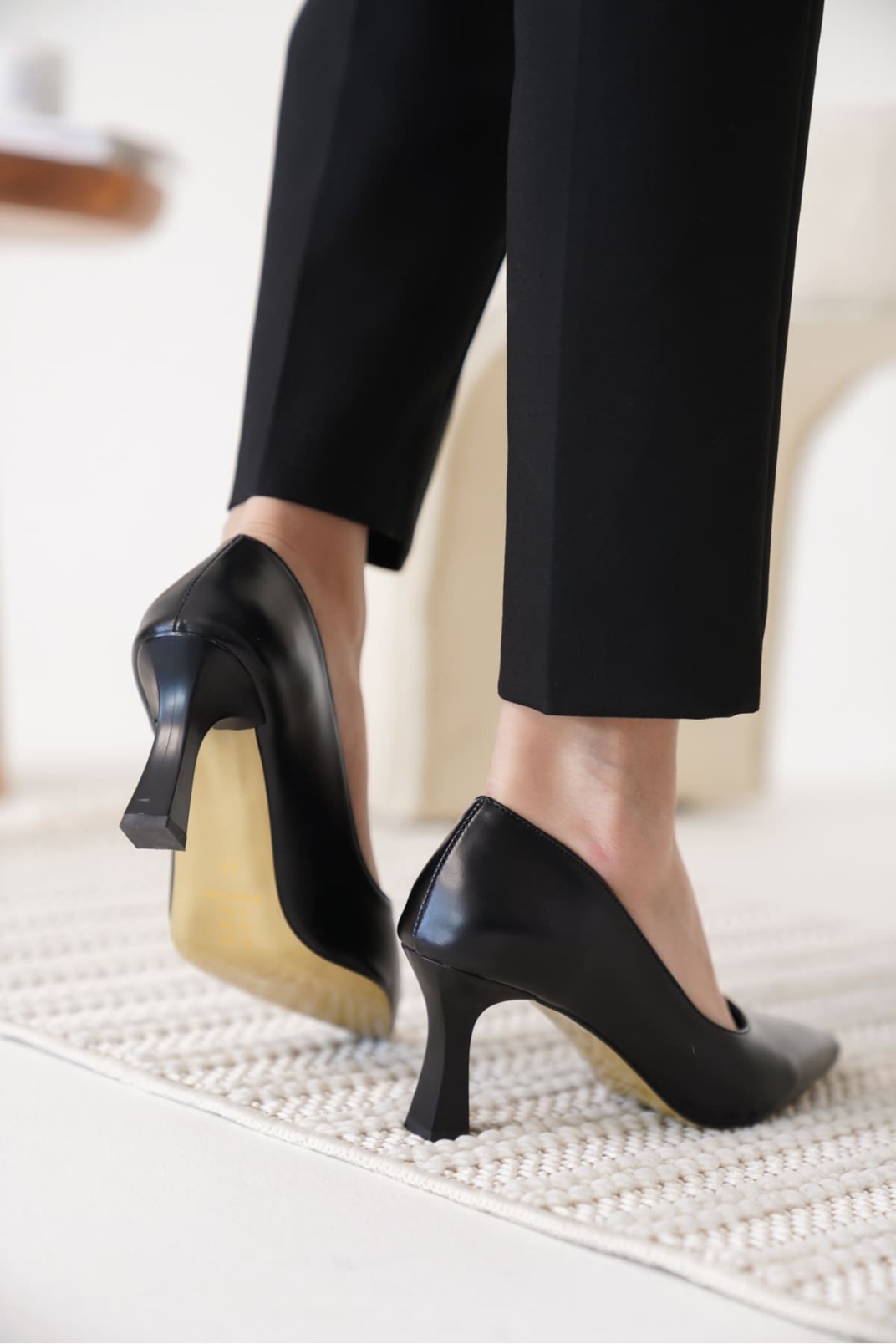 Kadın Siyah Stiletto TR12MS06A