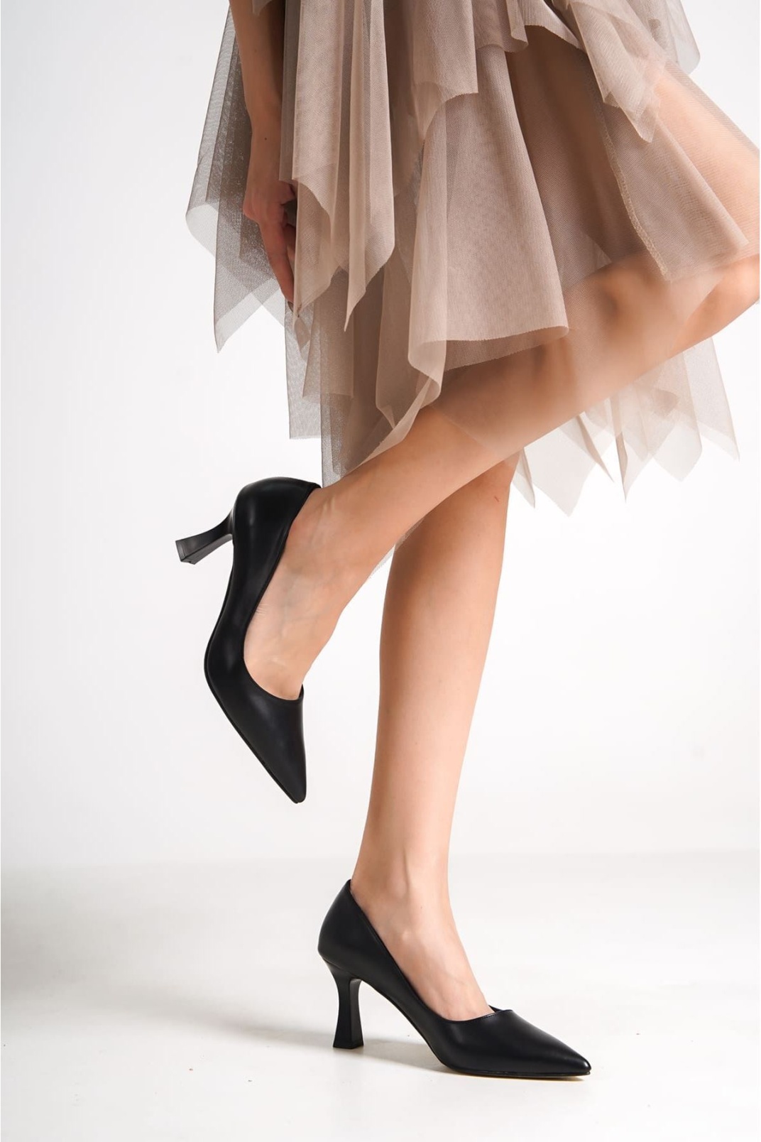 Kadın Siyah Stiletto TR12MS06A