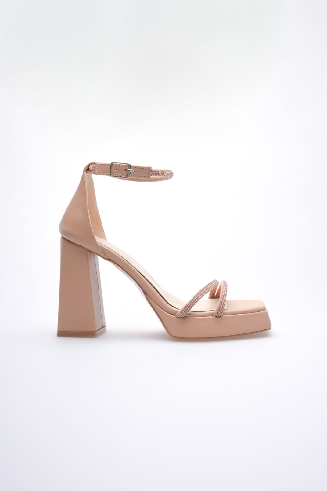 Kadın Nude Topuklu Sandalet TR12MY01C