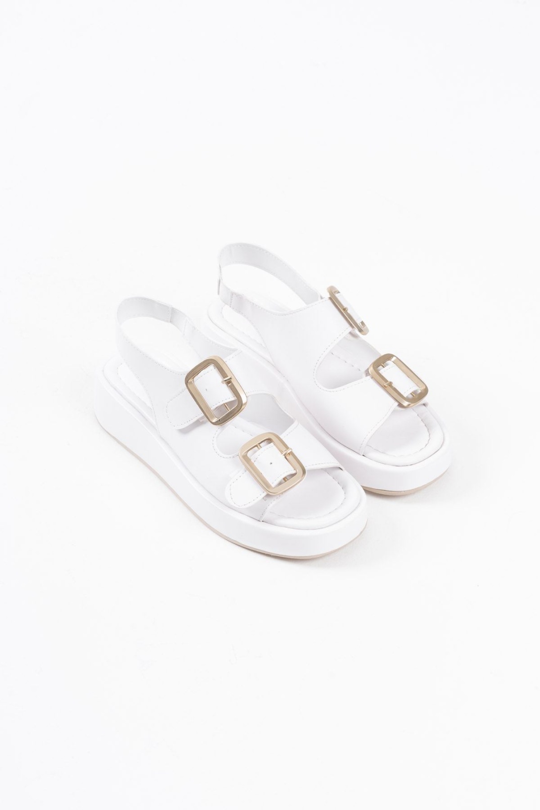 Beyaz Cilt Kadın Sandalet TR17MY02B