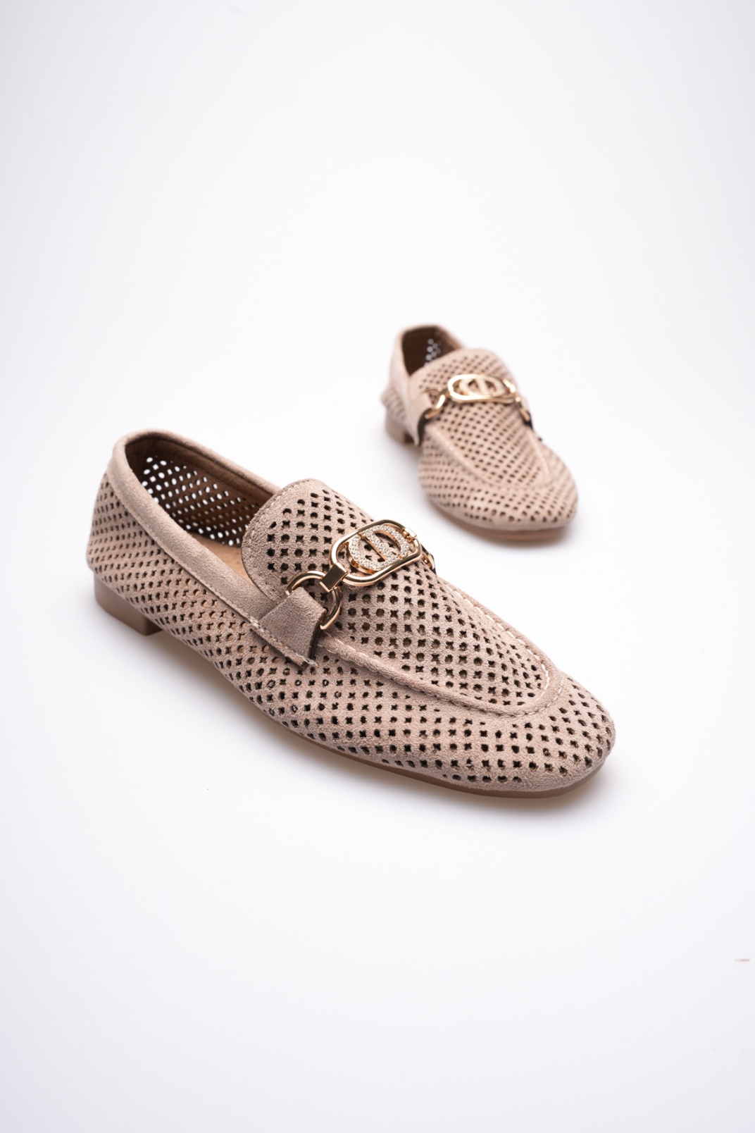 Kadın Süet Vizon Günlük Ayakkabı TR27MS02D