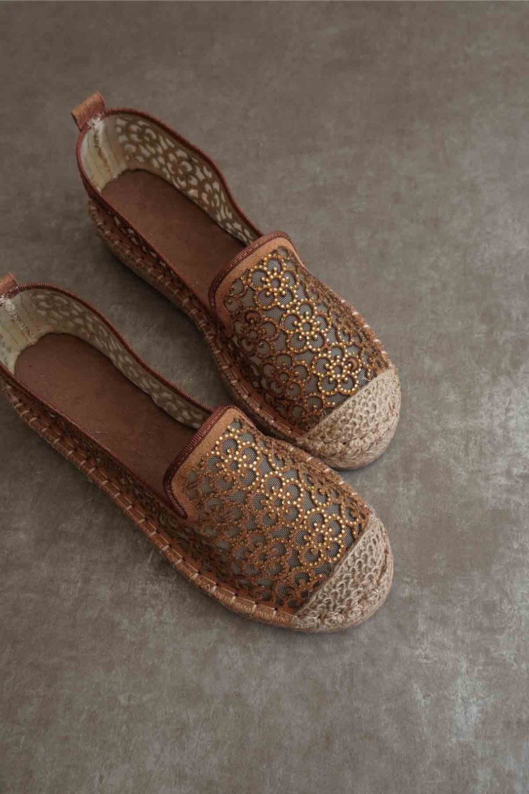 Kadın Taba Espadril Ayakkabı TR35MY07C