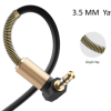 Concord C-807 1.8m Metre 3.5mm AUX L Spiral Ses Aktarım Kablosu