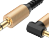 Concord C-807 1.8m Metre 3.5mm AUX L Spiral Ses Aktarım Kablosu