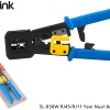 S-Link SL-830W RJ45/RJ11 Yeni Nesil İkili Pense Cat7 Cat6 Cat5e Cat5