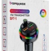 Concord SFT-1 Bluetooth Görüşme ve Müzik RGB Fm Transmitter 25W QC 3.0 PD + 3.1A Çift USB Şarj
