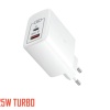 Techson T15-UC25 25W PD USB Ultra Turbo Fast Hızlı Qualcomm Quick Charge 3.0 Şarj Başlık Kafa