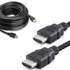 25 Metre 1080P HDMI Kablo TV Bilgisayar Uydu Projeksiyon Full HD Görüntü Ses Aktarma Kablosu