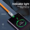 Platoon PL-8763 120W 6A Amper Type-C Xiaomi Huawei Samsung Oppo Uyumlu Hızlı Şarj ve Data Kablo 1MT