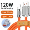 Platoon PL-8763 120W 6A Amper Type-C Xiaomi Huawei Samsung Oppo Uyumlu Hızlı Şarj ve Data Kablo 1MT