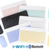 Platoon PL-388 Kablosuz Bluetooth Şarjlı Q Klavye Mouse Kit  Mouse Türkçe