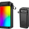 Concord ZQS-1206 BT USB SD Bluetooth RGB Işıklı Taşınabilir Hoparlör