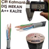 İronix Outdoor 305 Metre CAT6 FTP Çift Katmanlı Dış Ortam Network İnternet Kablosu