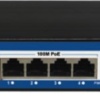 NVC-PSE0420 4 Port 10/100Mbps PoE Switch 2 Uplink - 4 Port PoE Switch 65W Watt
