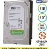 1TB WD WD10EURX 7/24 5400RPM 3.5 SATA 3 6Gbit/s 64MB Güvenlik Kamerası Diski
