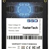 Fastertech 512GB 520MB / 480MB 2.5 SSD Harddisk