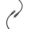 ixtech Ix-UC019 PD 100W Type-C to Type-C Dijital Göstergeli Şarj ve Data Kablosu