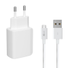 ixtech Ix-CC012 Usb To Lightning/Micro/Type-C Kablo ve Hızlı Adaptör Şarj Seti
