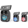 Platoon PL-4512 BT/USB SD 3 inç Bluetooth Rgb Işıklı Taşınabilir Hoparlör