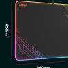 Rampage MP-13 360x260x5mm RGB Oyuncu Gamer Mouse Pad