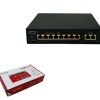 MPIA MP-POE8 8 Port 2*10/100Mbps PoE Switch 2 Uplink - 8 Port PoE Switch 120W Watt