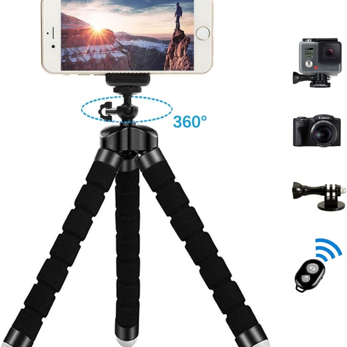 Concord T-1  Mini Esnek Çok Yönlü Ahtapot Tripod Stand