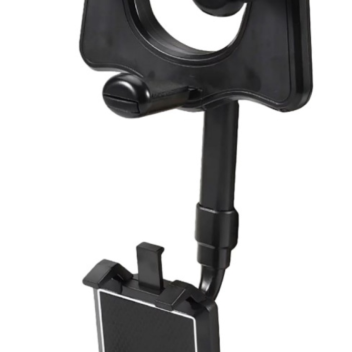 Concrd CH-117 Şık Kullanışlı Dikiz Ayna Cam Masa 360 Dönebilen Araç içi Telefon Tutucu Holder
