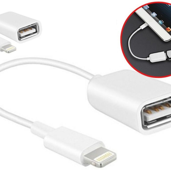 Concord JH-0514 iPhone Lightning Usb Çevirici Apple iPad OTG Dönüştürücü Adaptör