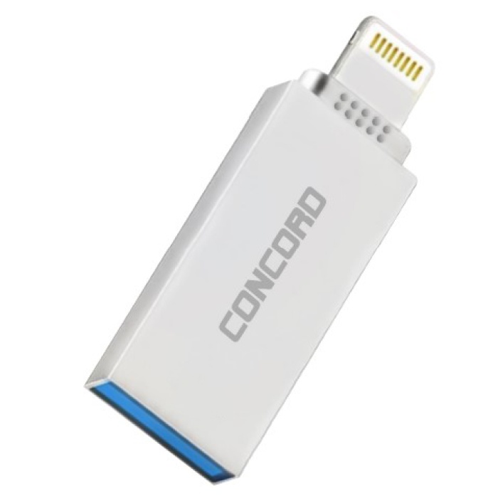 Concord COTGL64 64GB Lightning Apple Usb 3.0 OTG Metal Usb Flash Bellek