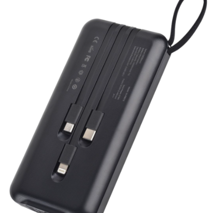 ixtech Ix-PB013 10.000 Mah El Fenerli Çoklu Şarj Özellikli Powerbank Taşınabilir Şarj Cihazı