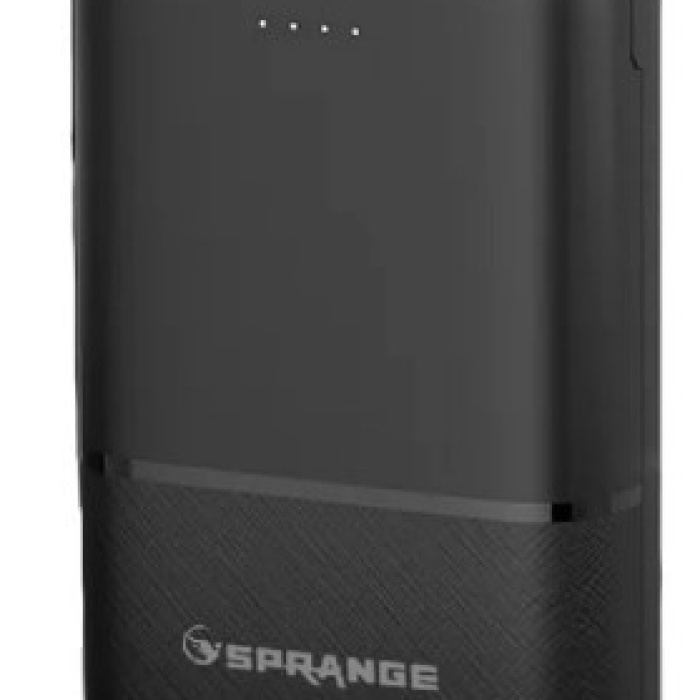 Sprange SR-P12 10000mAh Portable Fast Charger Taşınabilir PowerBank ( Kılıf Hediyeli )