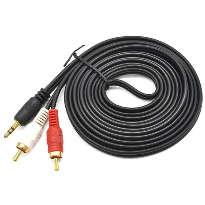 Platoon PL-8581 1.5M Metre RCA AUX 3.5mm Ses Sistemi Kablosu