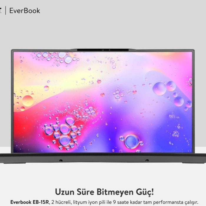 Everest EVERBOOK EB-15R Core i5 1135G7 32GB 500GB NVME 15.6 FHD IPS Türkçe Q Win10 Home Notebook