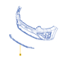 TAMPON IZGARASI ON ALT SPOILERI EXPRESS COMBI 20- MAIS-KAP 620723676R