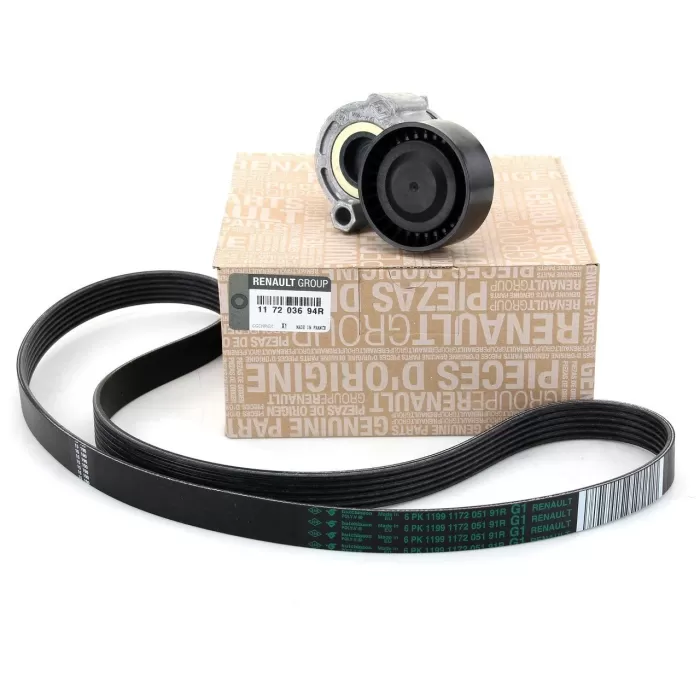 ALTERNATOR KAYIS SETI CLIO III-FLUENCE-KANGOO-LAGUNA III-MEGANE II-III 1.5 DCI (K4M) (6PK1203+RULMAN MAIS-K-3 117203694R