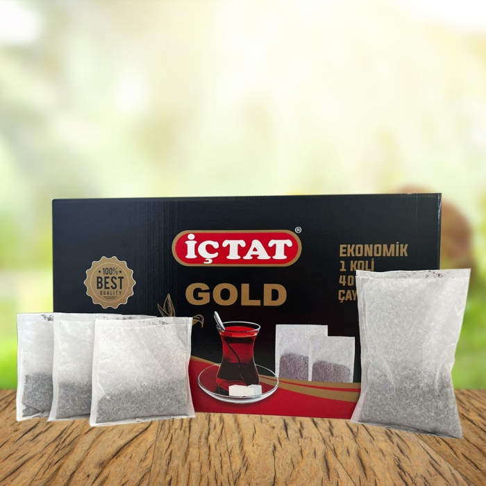 İçtat Gold Süzen Demlik Poşet Çay 15 gr – 400 adet
