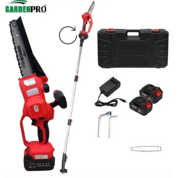 Gardenpro VST9C208 Lityum Akülü Uzatma Aparatlı Budama Testeresi